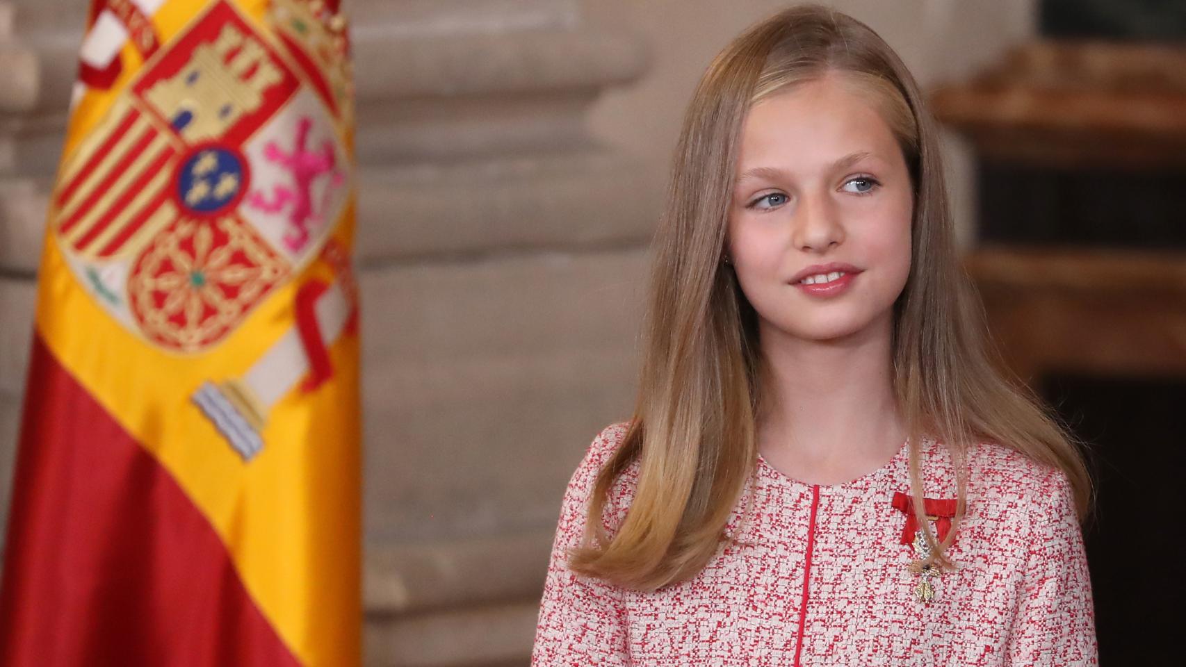 La princesa de Asturias Leonor de Borbón.