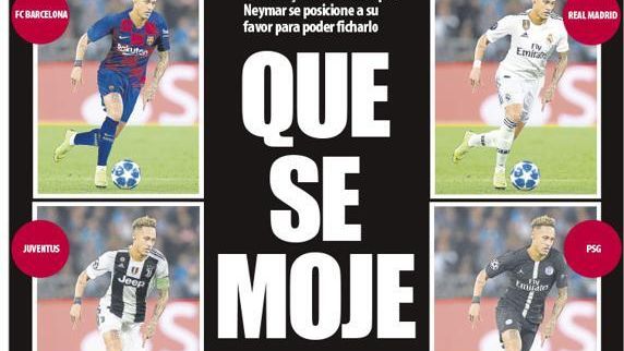 La portada del diario Mundo Deportivo (23/08/2019)