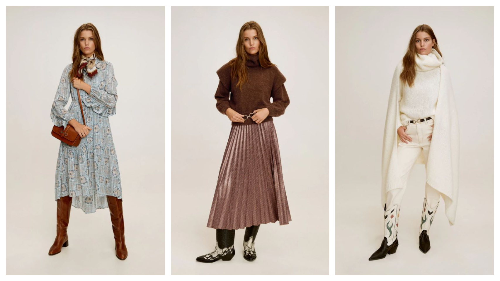 La última colección de Mango tiene ciertos aires de Escocia.