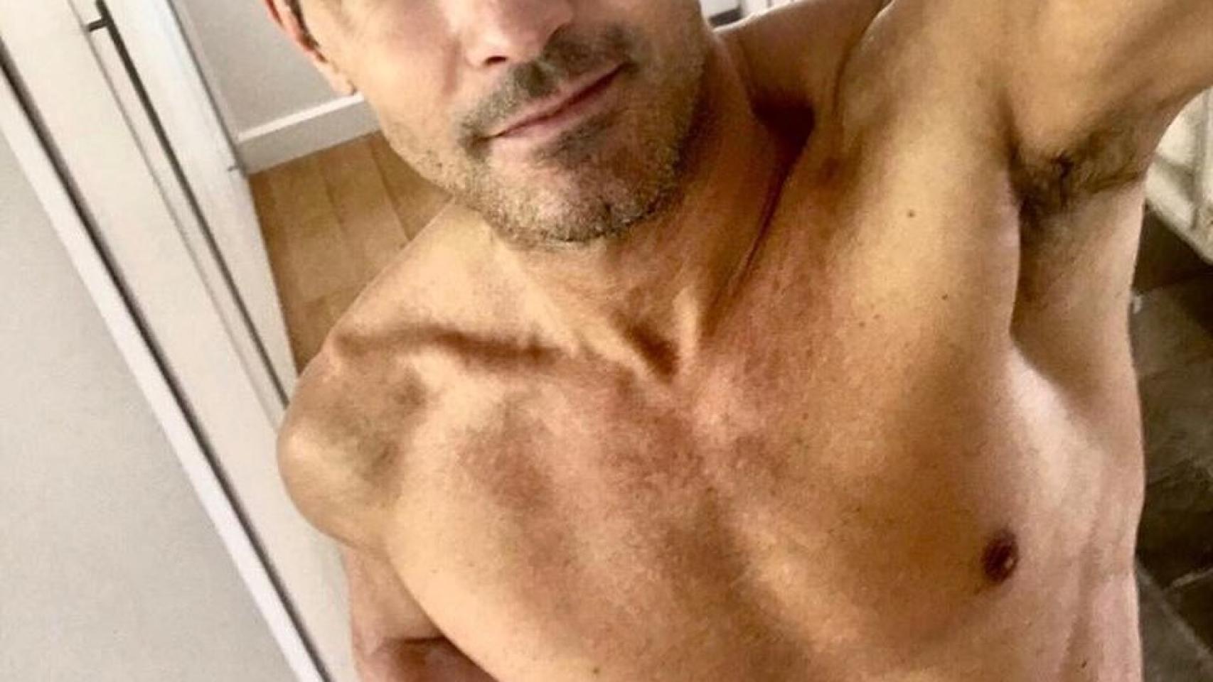 Jesús Vázquez en una imagen de redes sociales.