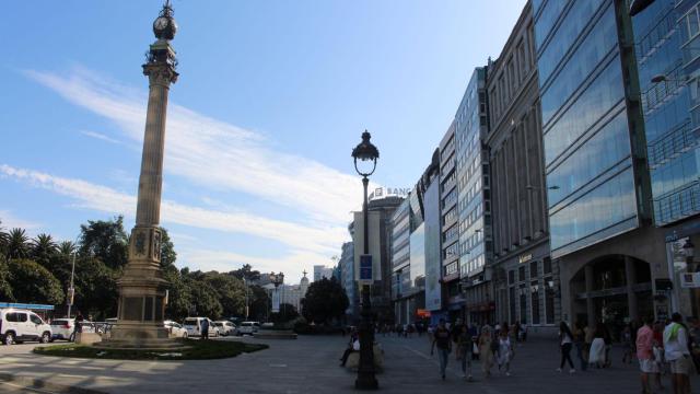 Los Cantones en A Coruña.