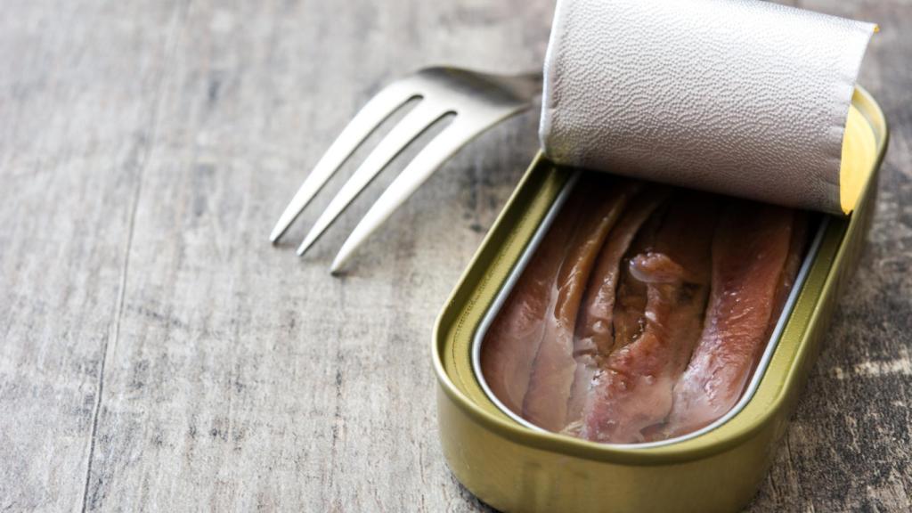 Anchoas en octavilla.