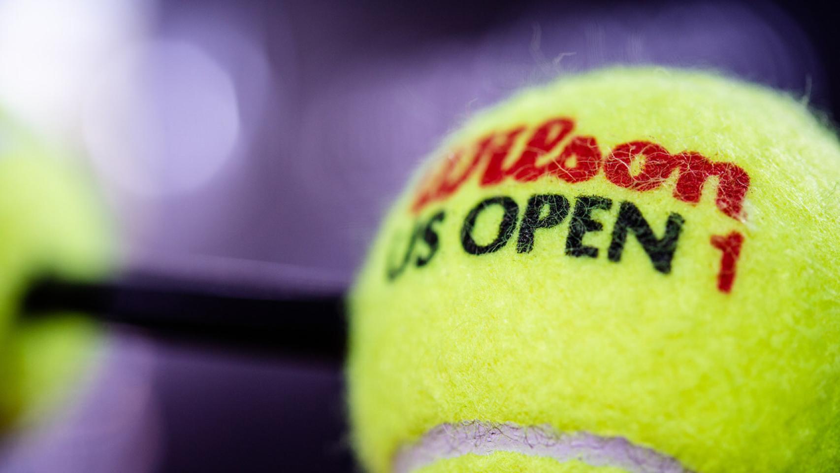 Pelota del US Open. Foto: usopen.org
