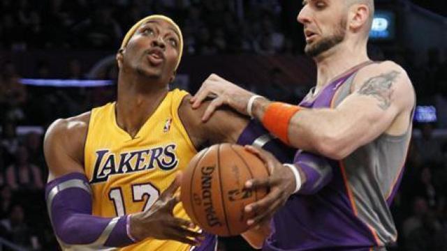 Howard durante su anterior etapa en Lakers