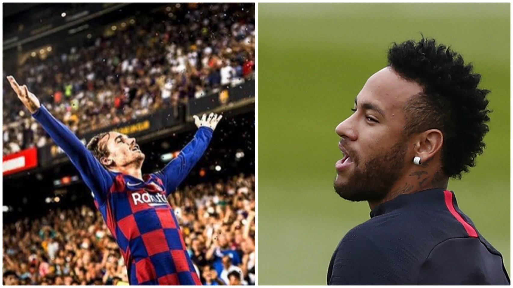 Griezmann y Neymar