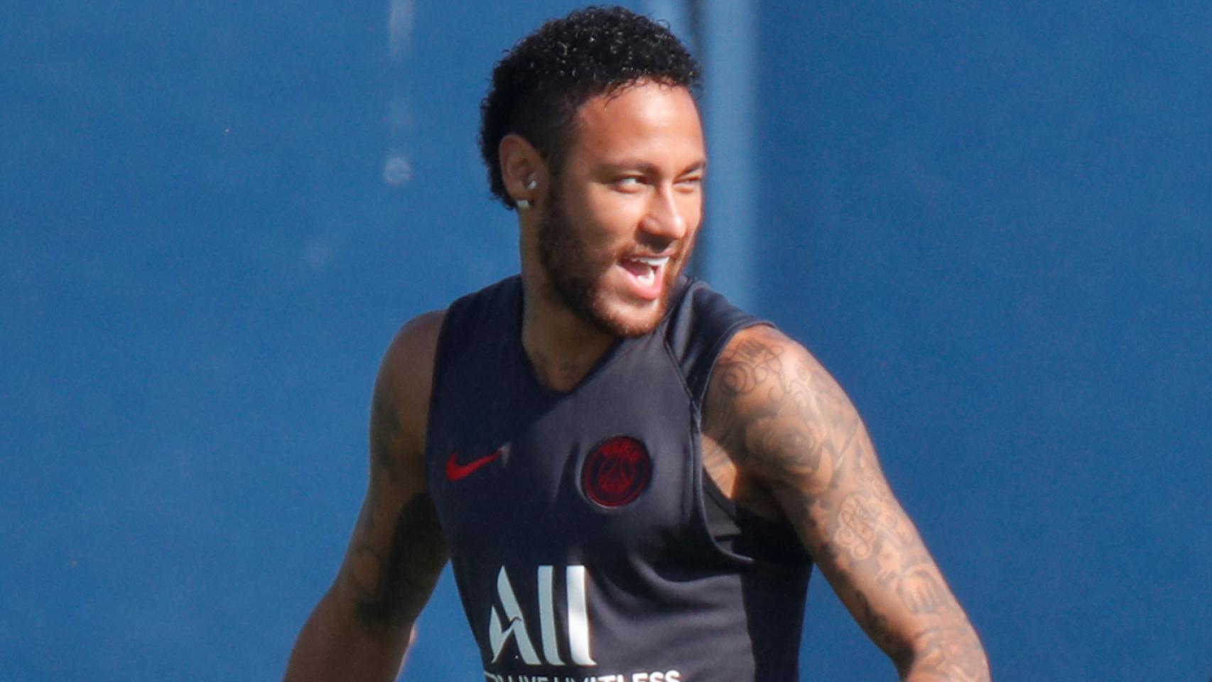 Neymar y Mbappé entrenan con el PSG