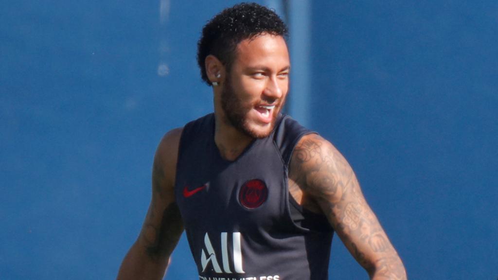 Neymar y Mbappé entrenan con el PSG