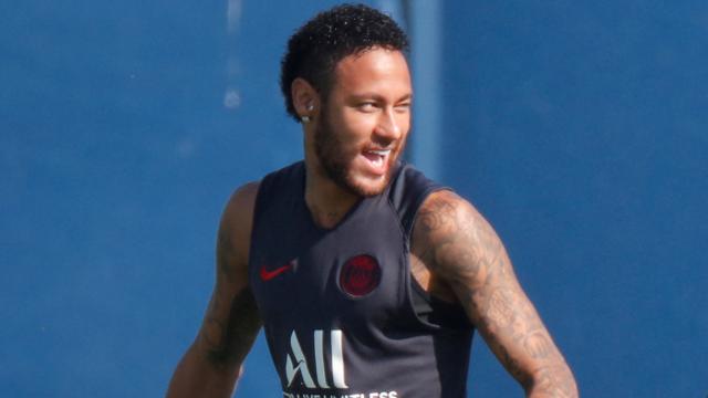 Neymar y Mbappé entrenan con el PSG