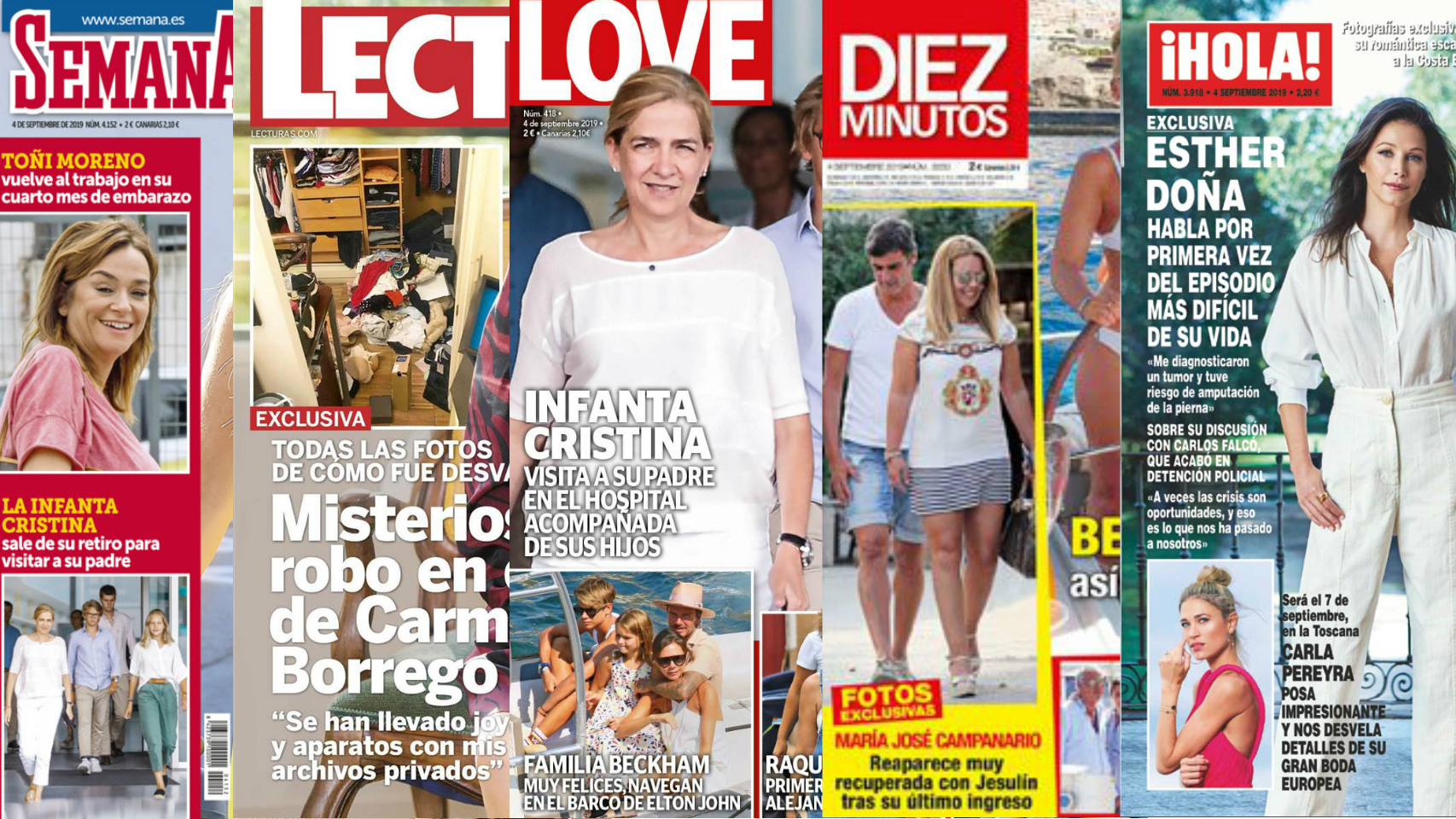 Las portadas de este lunes.