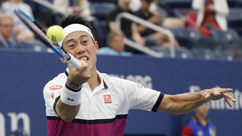 Nishikori en el US Open