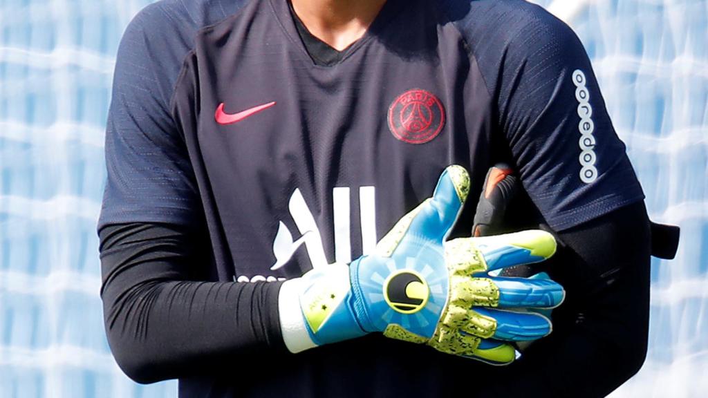 Areola entrena con el PSG