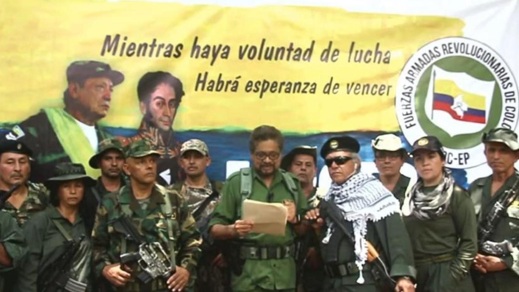 Iván Márquez en una imagen del vídeo.