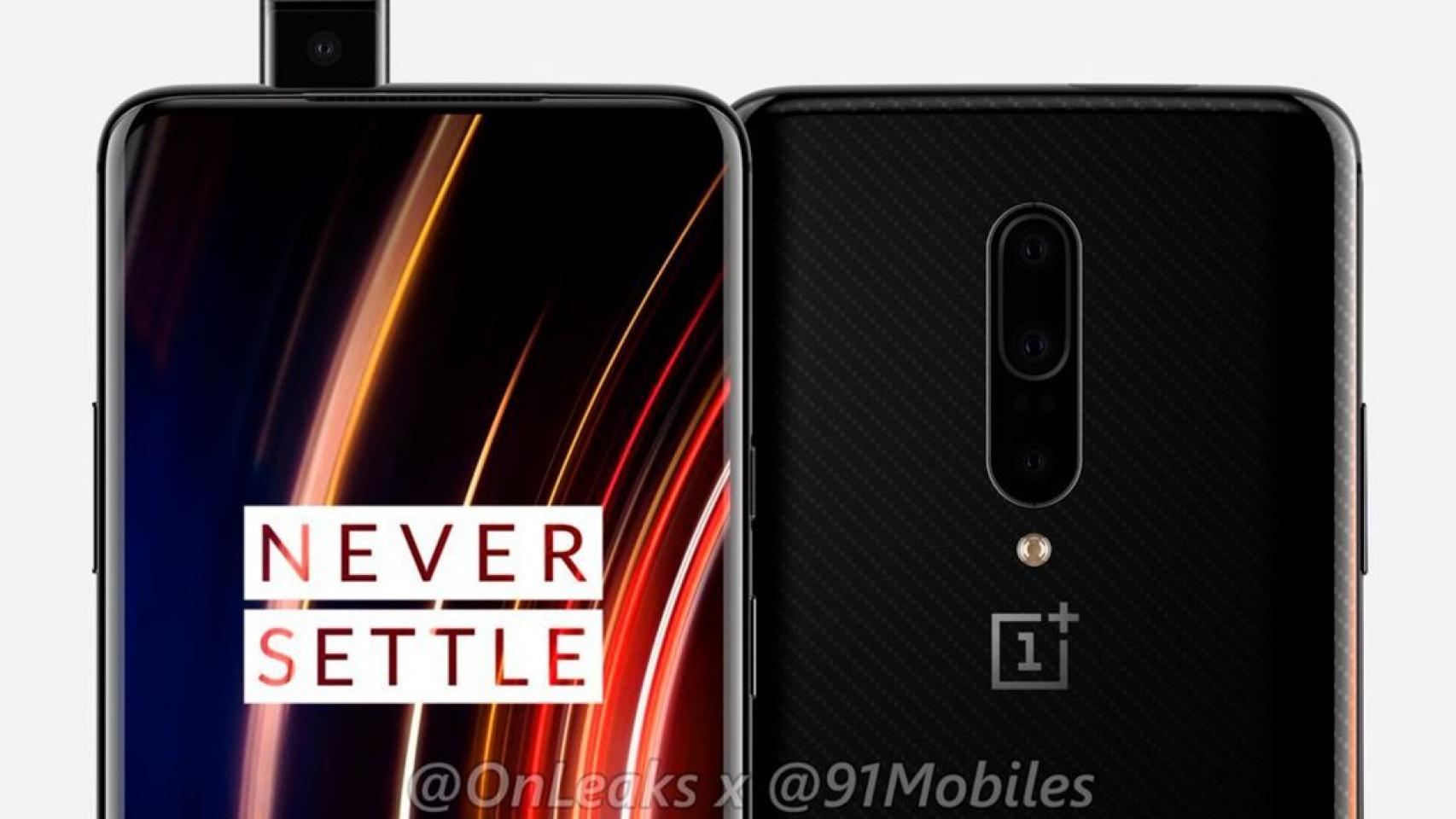 El OnePlus 7T Pro muestra su diseño, uno muy conocido