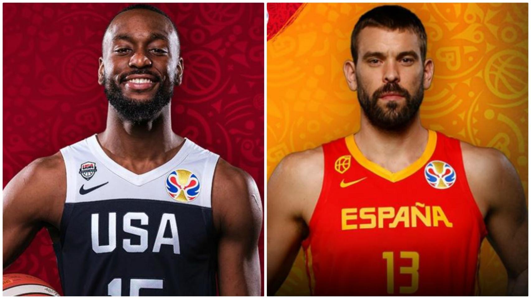 Kemba Walker y Marc Gasol. Foto: FIBA