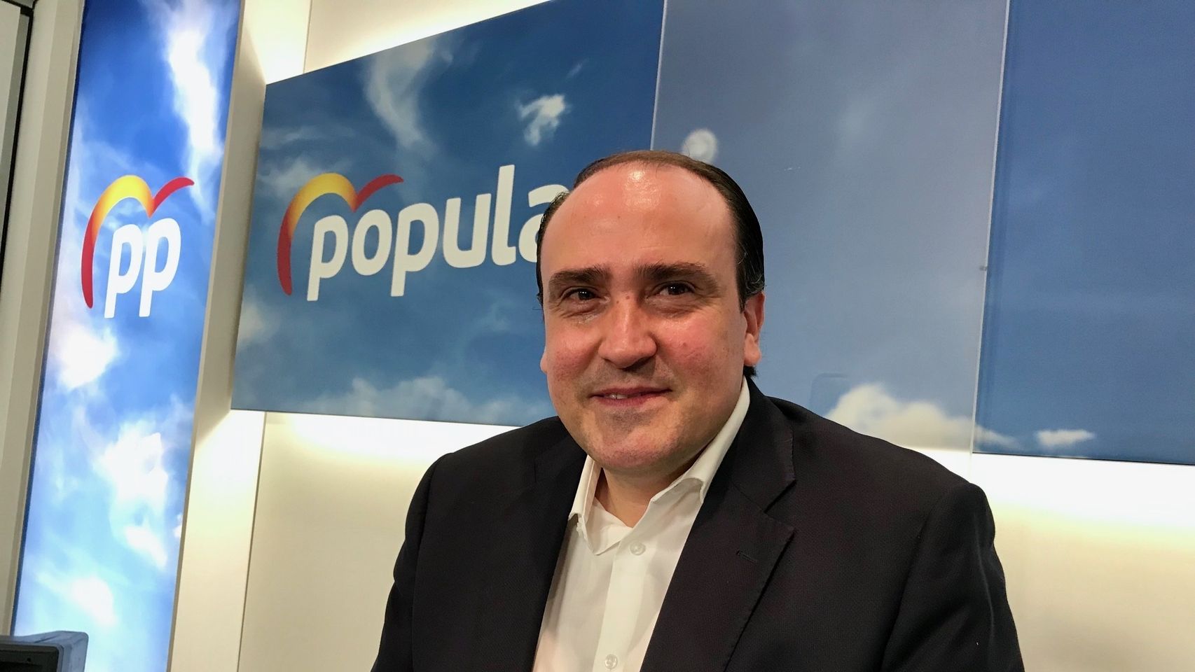 El secretario general del PP, Daniel Serrano.