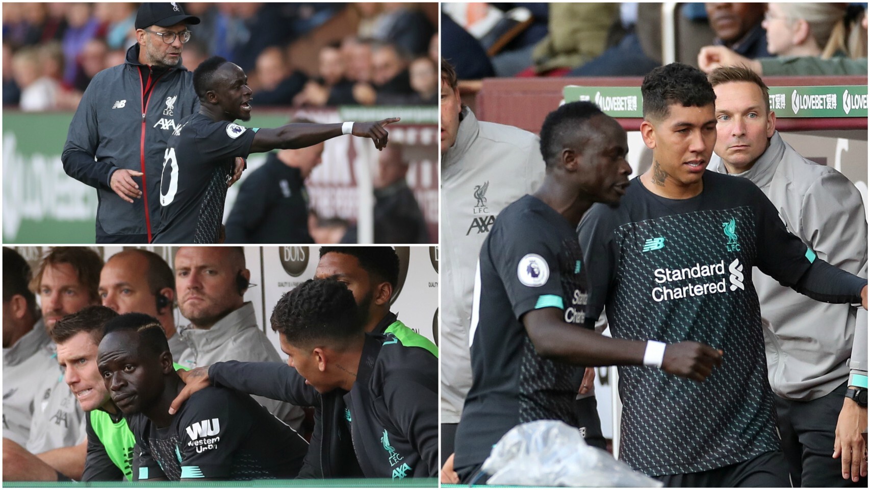 El brutal enfado de Mané con Salah