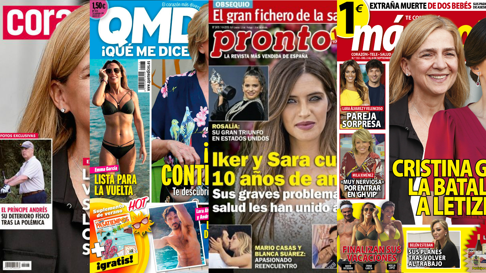 Las portadas de este lunes.