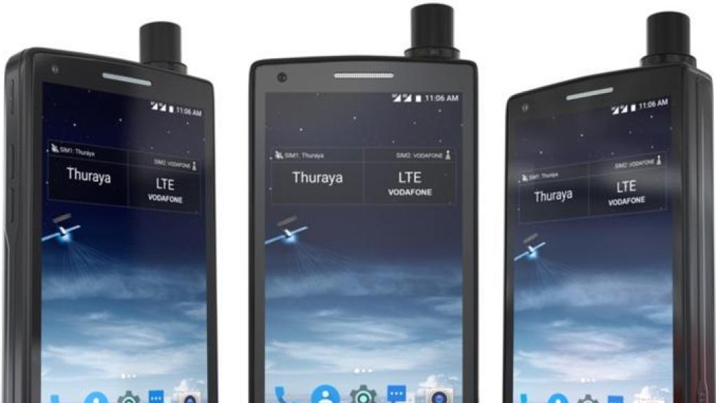 El primer móvil Android con conexión por satélite