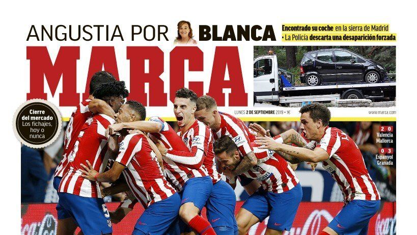 Portada MARCA (03/09/19)