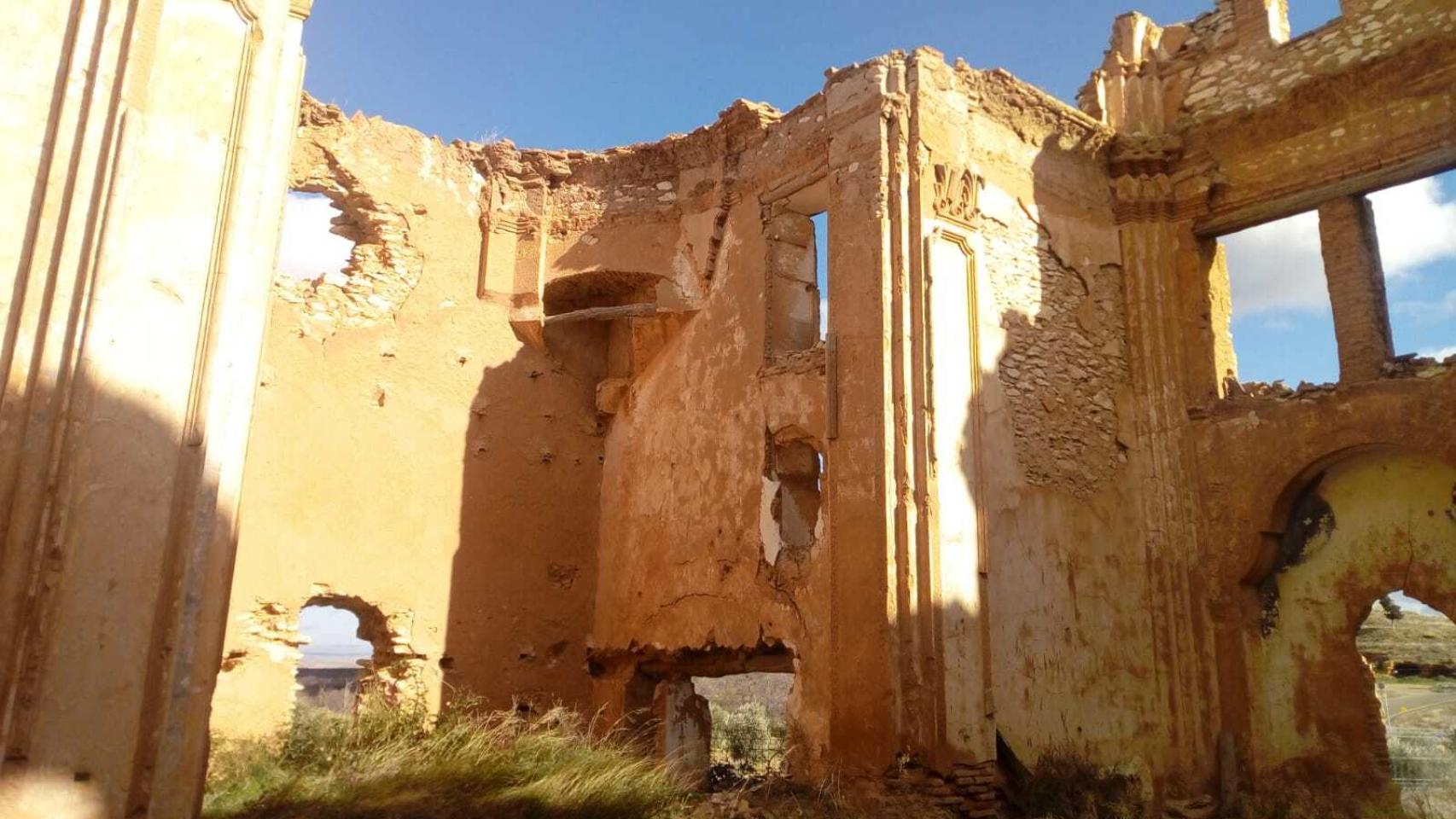 Iglesia del Convento de San Rafael del Pueblo Viejo de Belchite