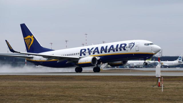 Avión de Ryanair