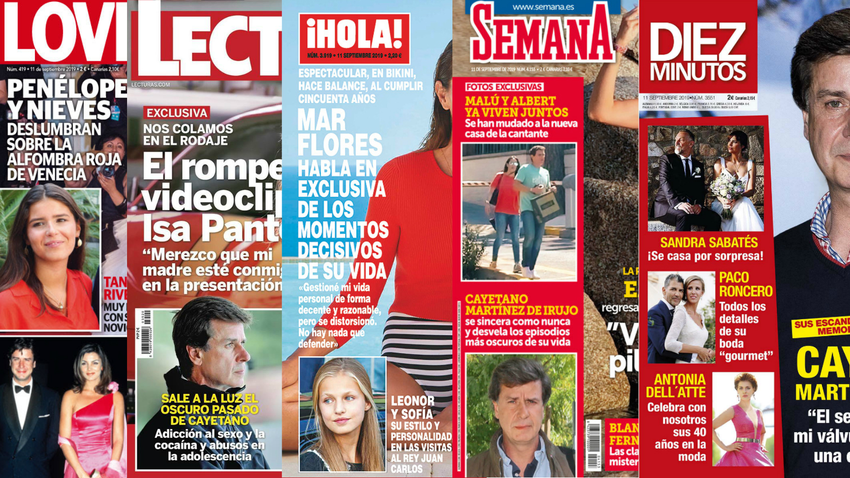 Las portadas de este miércoles.