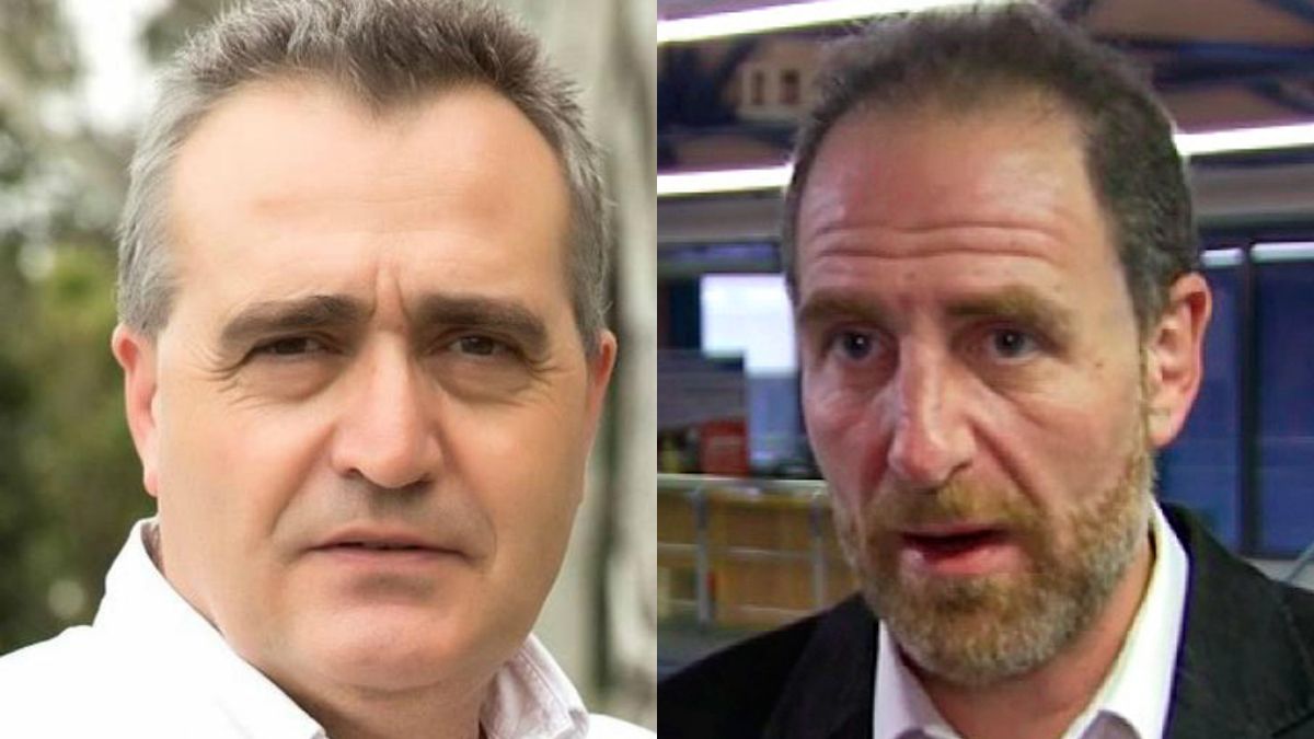 David Valcarce y Enric Hernández.