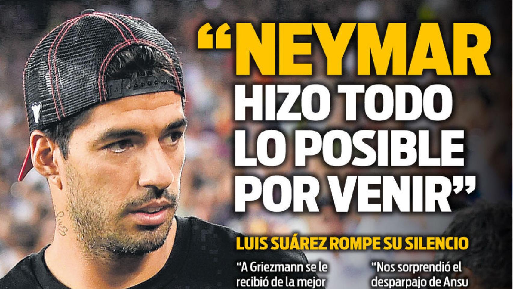 La portada del diario Sport (05/09/2019)