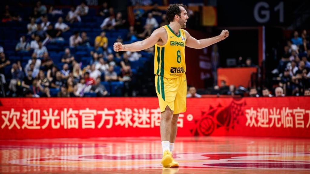 Vitor Benite, con Brasil durante el Mundial de China
