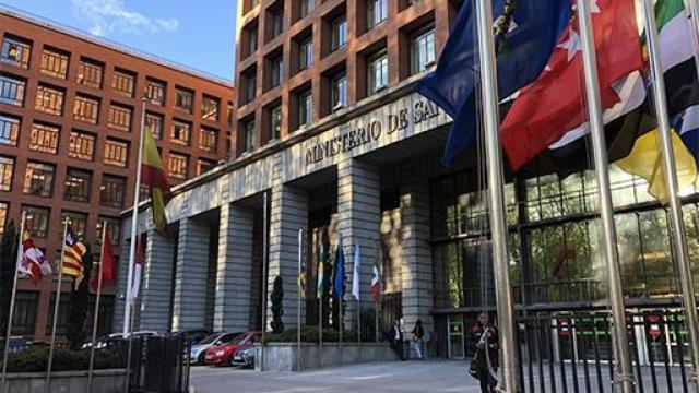 Fachada del Ministerio de Sanidad, en una imagen de archivo.