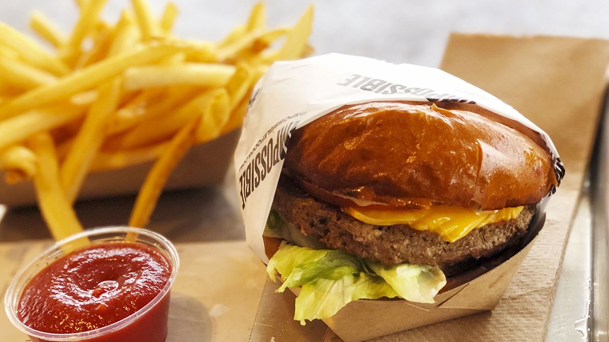 Una de las hamburguesas de Impossible Food.