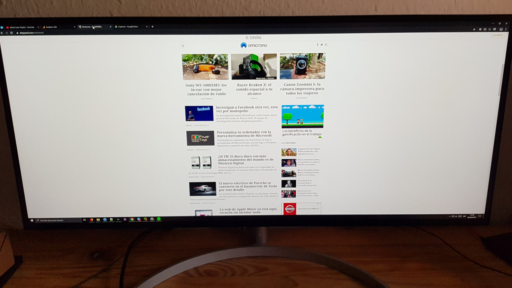 Prueba LG 34WK95U-W: Nano IPS para cuando lo normal no es suficiente