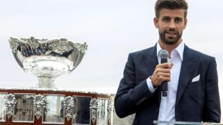 Piqué presenta su Copa Davis
