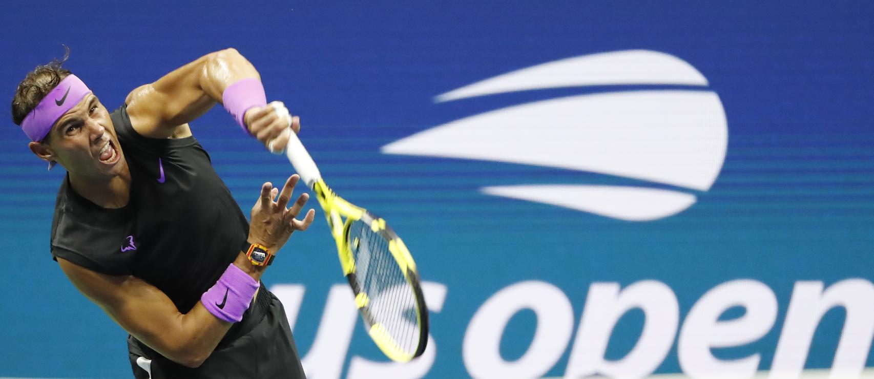 Rafael Nadal en el US Open