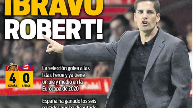 La portada del diario Sport (09/09/2019)