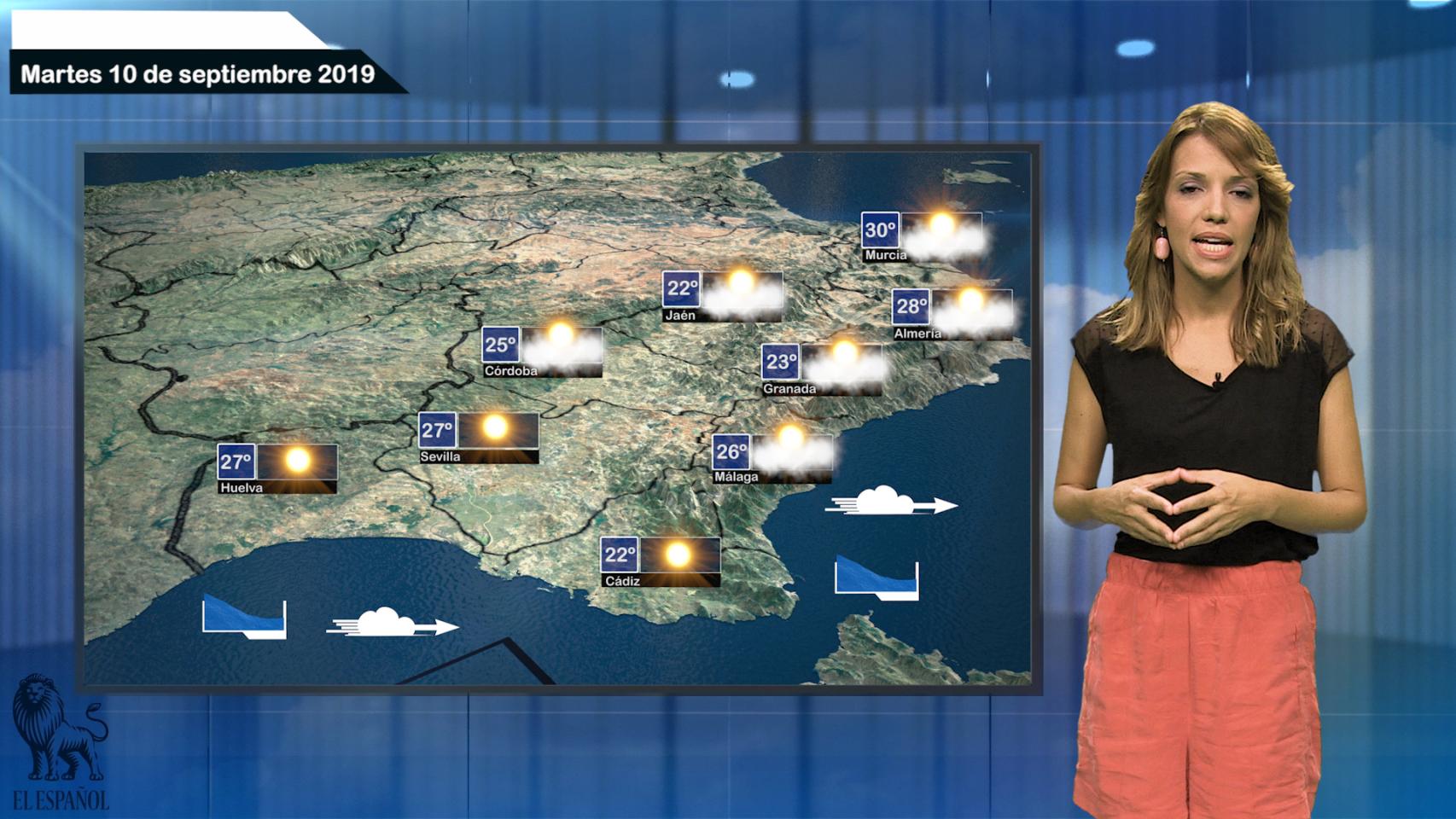 El tiempo: pronóstico para el martes 10 de septiembre