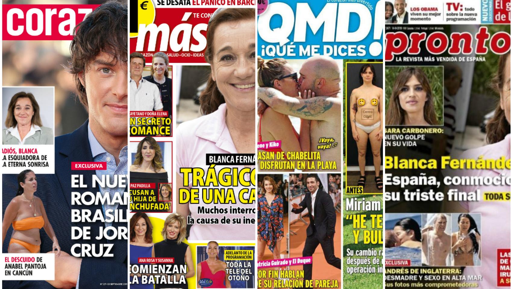 Estas son las revistas de este lunes.