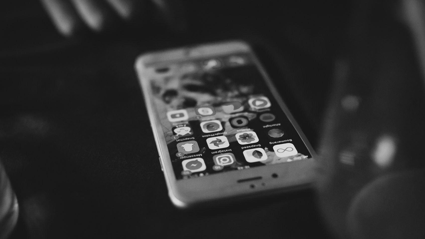 Apps de iPhone.