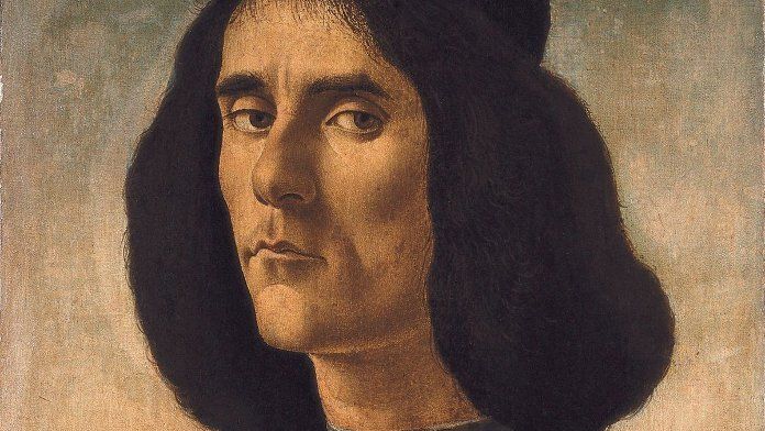 Retrato de Michele Marullo Botticelli