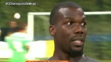 Mathías Pogba en El Chiringuito. Foto: (@elchiringuitotv)
