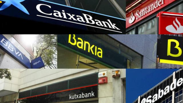 Bancos españoles.