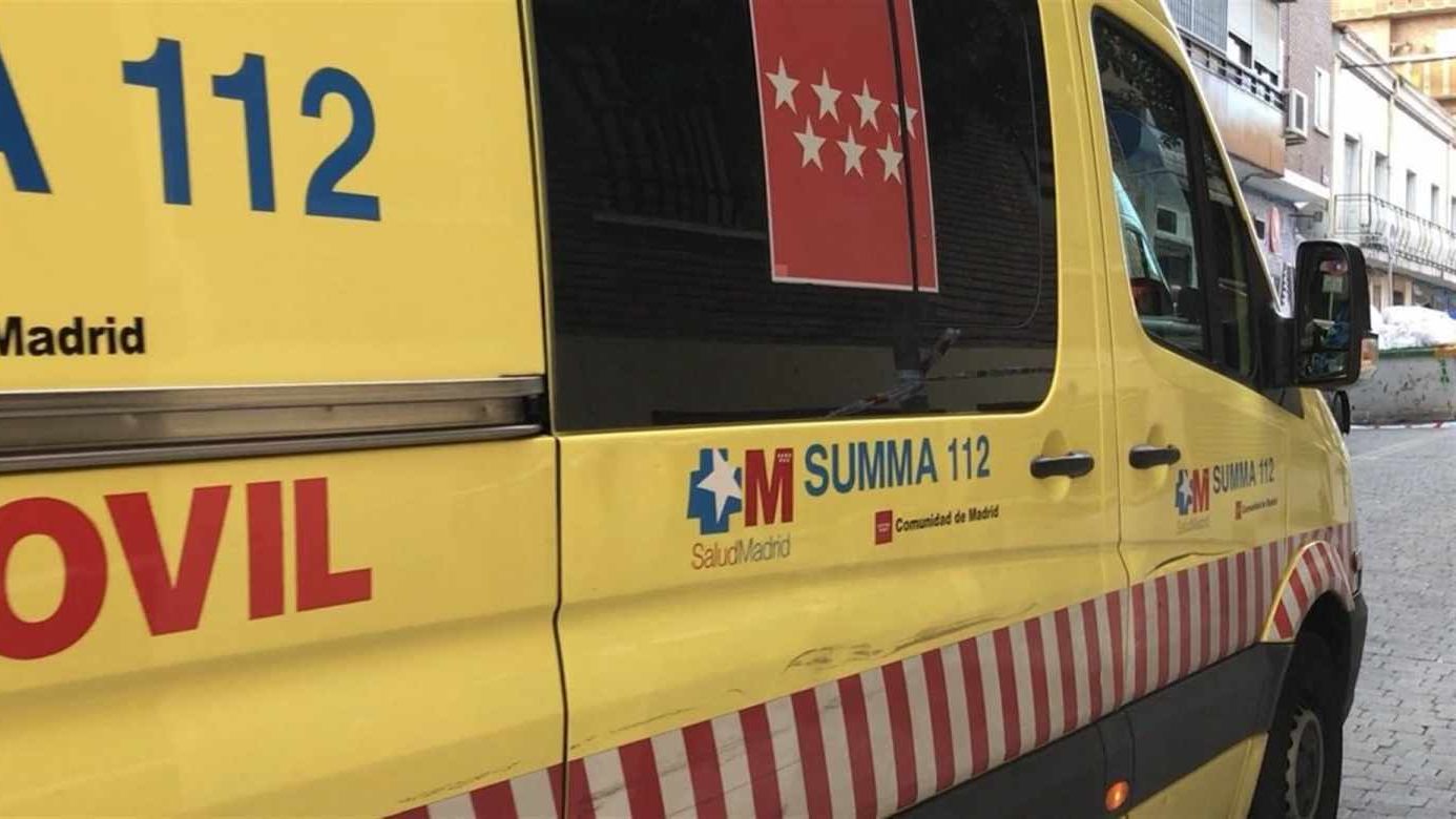 La joven fue trasladada a la unidad de quemados del Hospital La Paz.