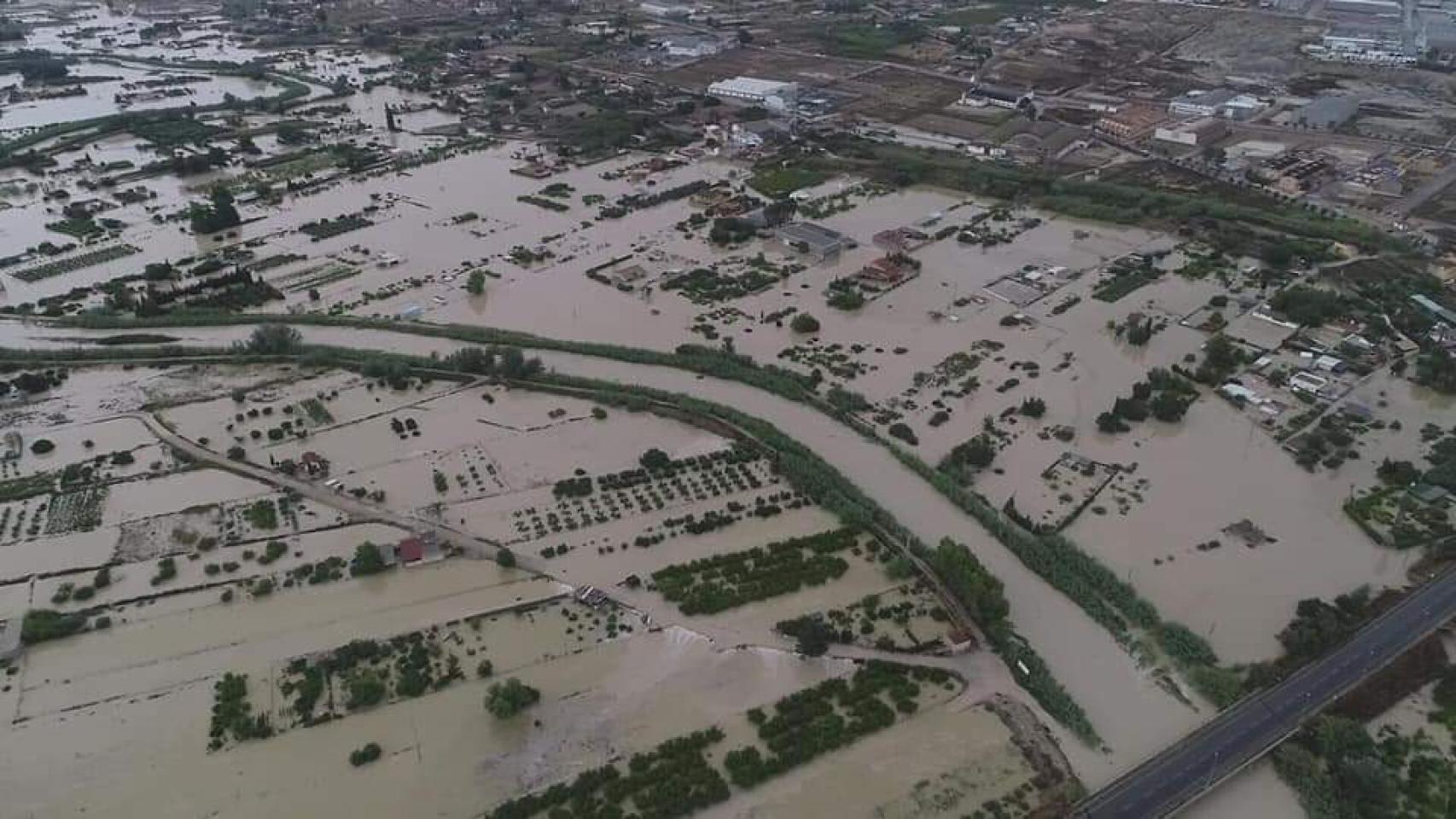 Los estragos que ha causado la dana en Murcia