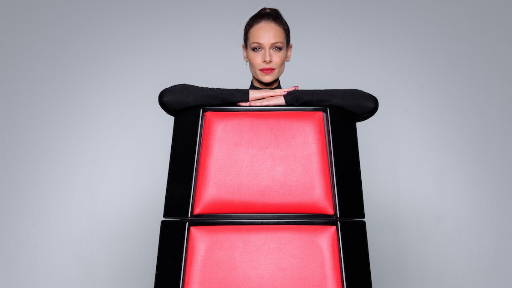 Eva González en 'La Voz' (Atresmedia)