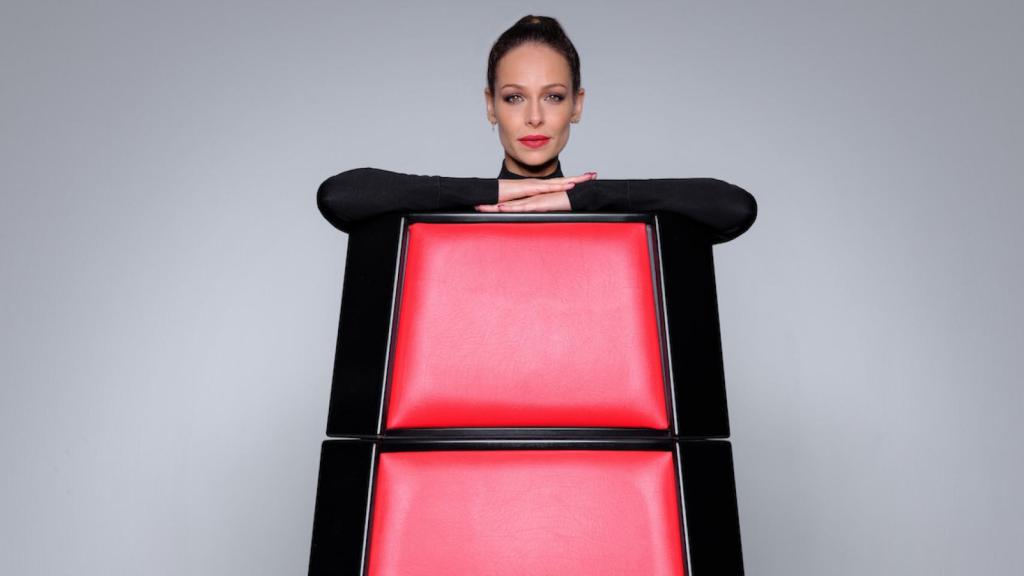 Eva González en 'La Voz' (Atresmedia)