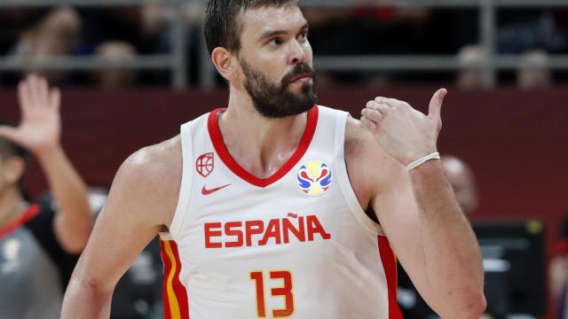 Marc Gasol durante el partido contra Australia en el Mundial