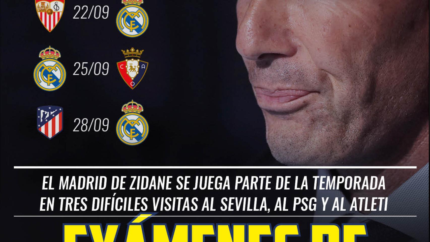 La portada de El Bernabéu (13/09/2019)