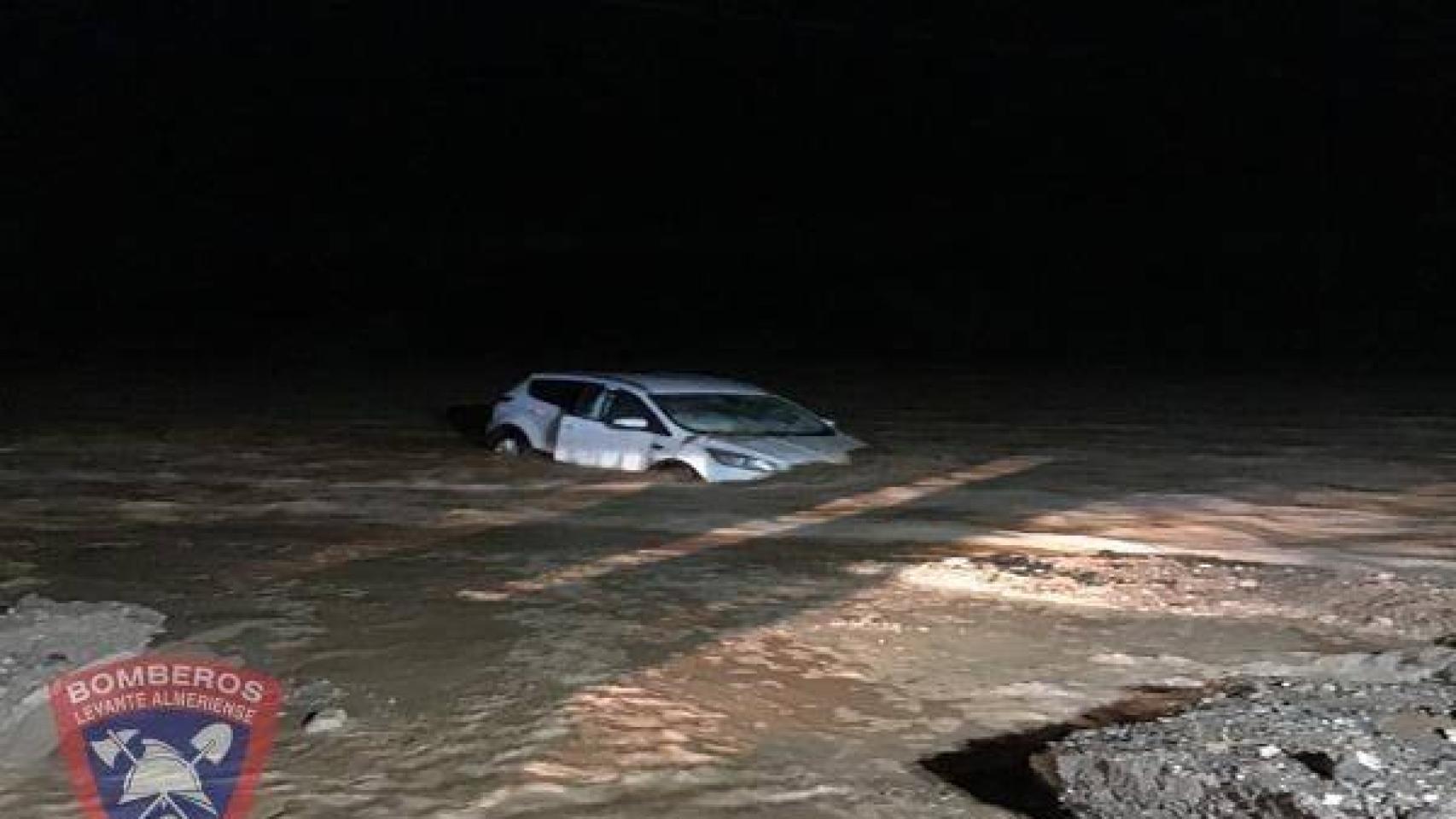 Una imagen del temporal en la provincia de Almería. Foto: EP