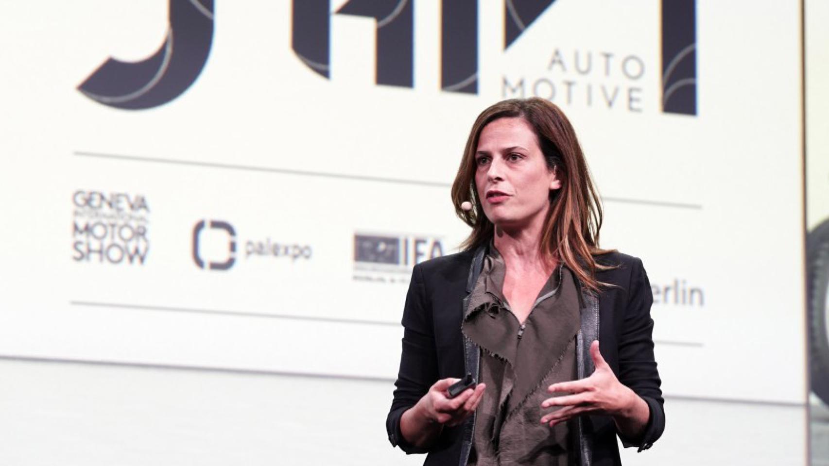 Francesca Bria,la ex CTO de Barcelona, durante una de las sesiones de SHIFT.