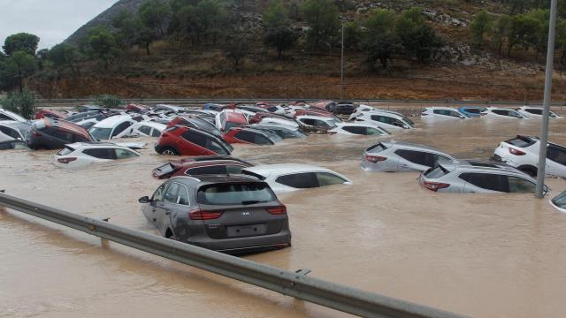 Los efectos de Dana en el sureste de la península